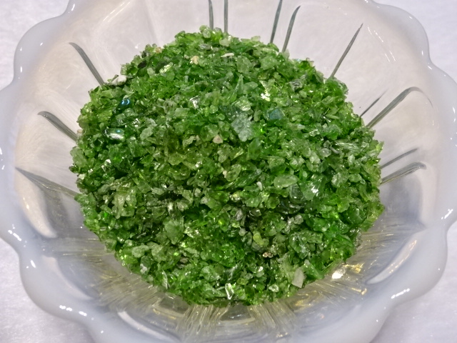 【さざれ石】クロムダイオプサイト